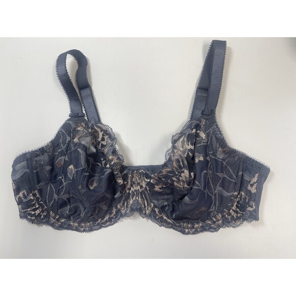 Fantasie Aubree Underwire Side Support Bra In Shadow Rose Sz 36DD New W/O Tag - Picture 4 of 9